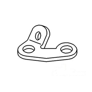 EYELET CHECK CHAIN RH — Part #EAP-120328