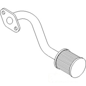 FILTER & PIPE ASSY HYD. — Part #EAP-120349