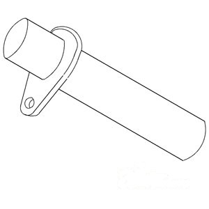 FRONT AXLE PIN REAR — Part #EAP-120422