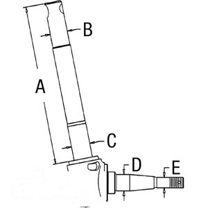 SPINDLE (RH) — Part #EAP-120439