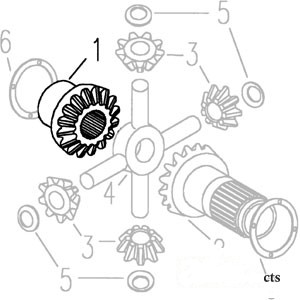 GEAR LH DIFFERENTIAL — Part #EAP-120518
