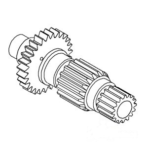SHAFT TRANSMISSION MAIN — Part #EAP-120590