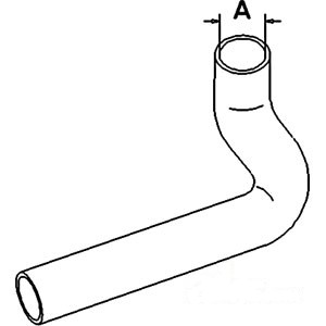 RADIATOR HOSE UPPER — Part #EAP-120640