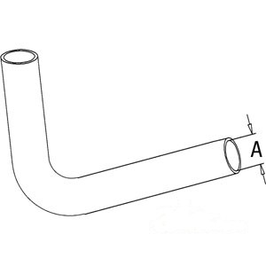 RADIATOR HOSE UPPER — Part #EAP-120641