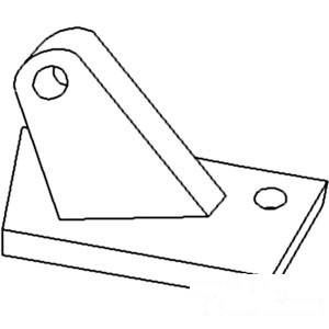 STABILIZER BRACKET RH — Part #EAP-120748
