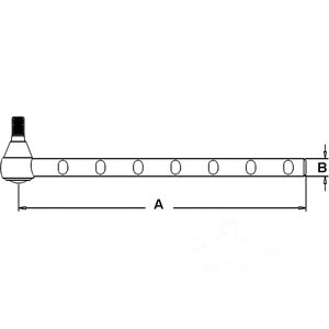 Tie Rod Long (LH) — Part #EAP-120788