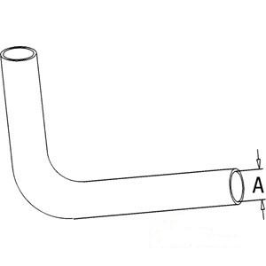 RADIATOR HOSE UPPER — Part #EAP-121608