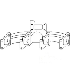 MANIFOLD EXHAUST — Part #EAP-121613