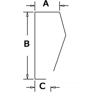 GLASS LOWER FRONT WINDOW — Part #EAP-121770