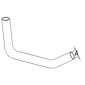 RADIATOR HOSE UPPER — Part #EAP-121945