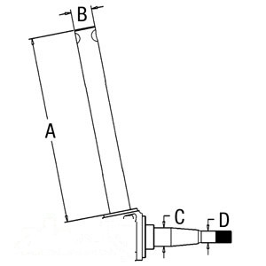 STD SPINDLE (RH) — Part #EAP-122194