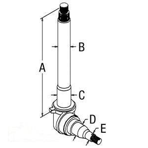 SPINDLE (RH) — Part #EAP-122359
