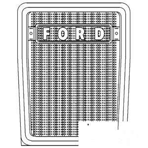 GRILLE FRONT — Part #EAP-122422