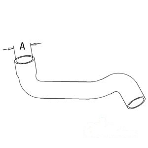 RADIATOR HOSE LOWER — Part #EAP-122428