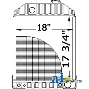RADIATOR W/ COOLER — Part #EAP-122973