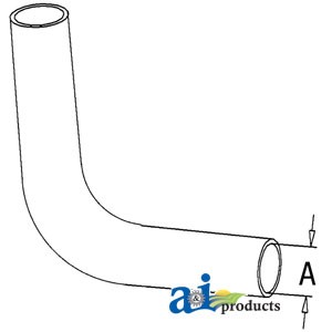 RADIATOR HOSE UPPER — Part #EAP-122980