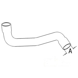 RADIATOR HOSE LOWER — Part #EAP-122982