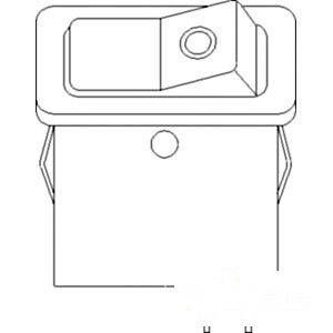 SWITCH EMERGENCY FLASHER — Part #EAP-123400