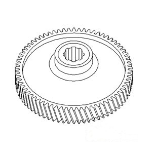 PTO DRIVEN GEAR — Part #EAP-123455