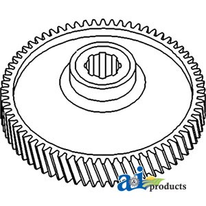 PTO DRIVEN GEAR (1000 RPM — Part #EAP-123456