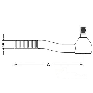 TIE ROD SHORT — Part #EAP-123630