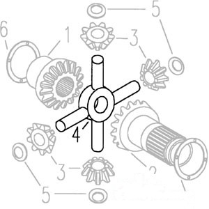 SPIDER DIFFERENTIAL — Part #EAP-123635