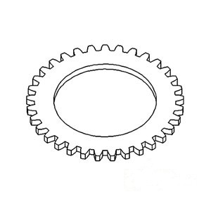 PLATE PTO CLUTCH DRIVING — Part #EAP-123678