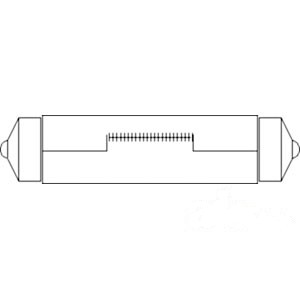 BULB DOME LAMP; 12V 10 — Part #EAP-123786