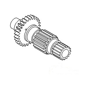 SHAFT TRANSMISSION MAIN — Part #EAP-124026