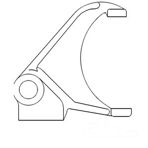 2ND & 6TH SELECTON FORK — Part #EAP-124094