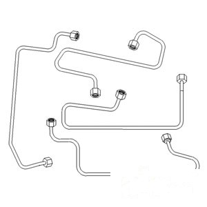 INJECTION LINE SET (4 CYL — Part #EAP-125654