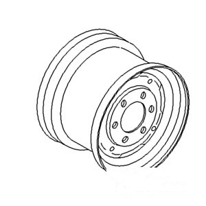 RIM FRONT 8" X 16" — Part #EAP-126180