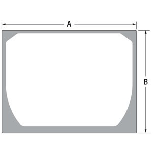 WINDOW GLASS REAR — Part #EAP-126187