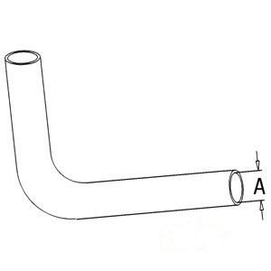 RADIATOR HOSE UPPER — Part #EAP-126246