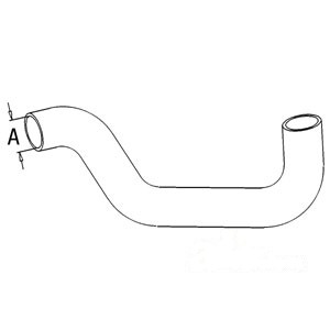 RADIATOR HOSE LOWER — Part #EAP-126247