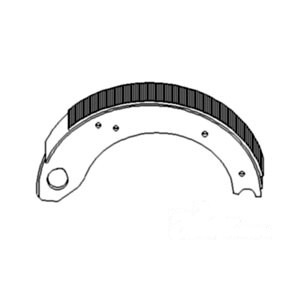 BRAKE SHOE W/LINING — Part #EAP-126396