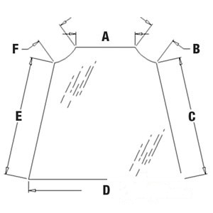 GLASS FRONT — Part #EAP-126588