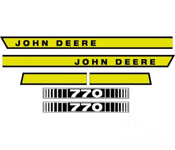 DECAL SET HOOD — Part #EAP-131917