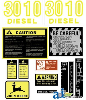 DECAL SET HOOD — Part #EAP-131932