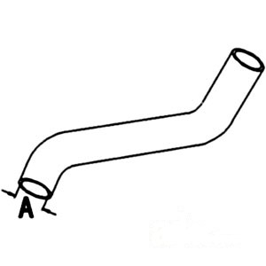 RADIATOR HOSE UPPER — Part #EAP-132741