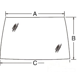 GLASS FRONT — Part #EAP-132838