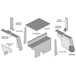 CAB FOAM KIT — Part #EAP-133077