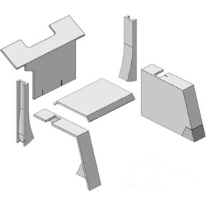 CAB FOAM KIT GRAY — Part #EAP-133084