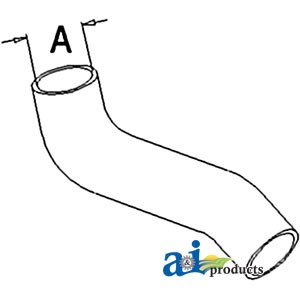 HOSE AIR CL. TO RADIATOR — Part #EAP-133251