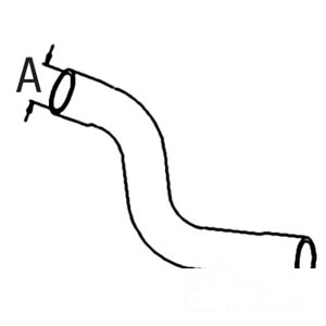 RADIATOR HOSE LOWER — Part #EAP-133263
