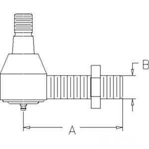 TIE ROD THREADED; RH — Part #EAP-134561