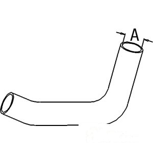 RADIATOR HOSE TOP — Part #EAP-134610