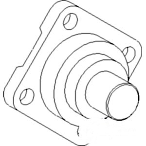 KING PIN MFWD FRONT AXLE — Part #EAP-134645