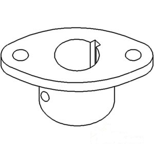 FLANGE HYD. PUMP DRIVE — Part #EAP-134826