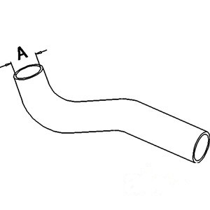 RADIATOR HOSE TOP — Part #EAP-134917